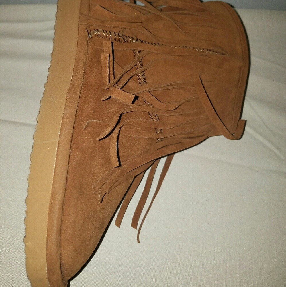Women Winter Shoes Walnut Color As Picture